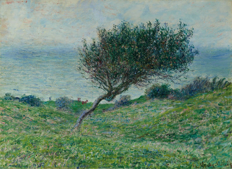 Trouville W687 sahilinde - Claude Monet