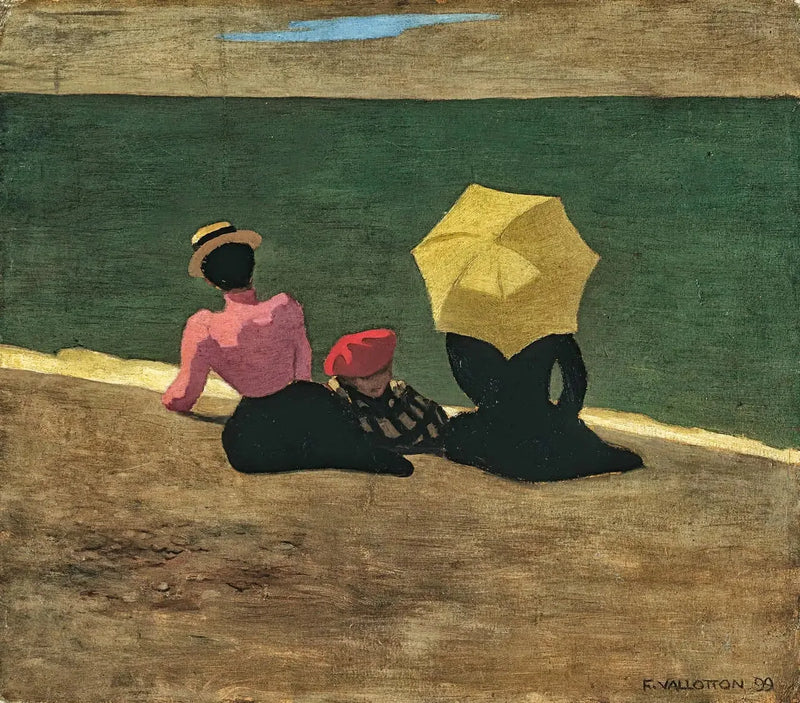 Plajda - Félix Vallotton