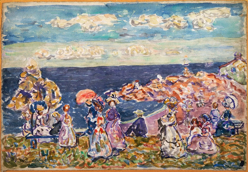 Plajda - Maurice Prendergast