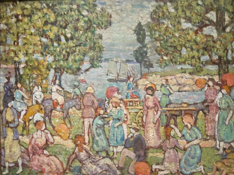 Plajda, No 3 - Maurice Prendergast