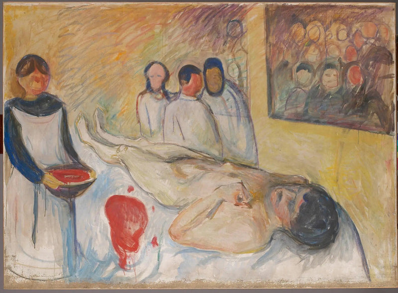 Ameliyat Masasında - Edvard Munch