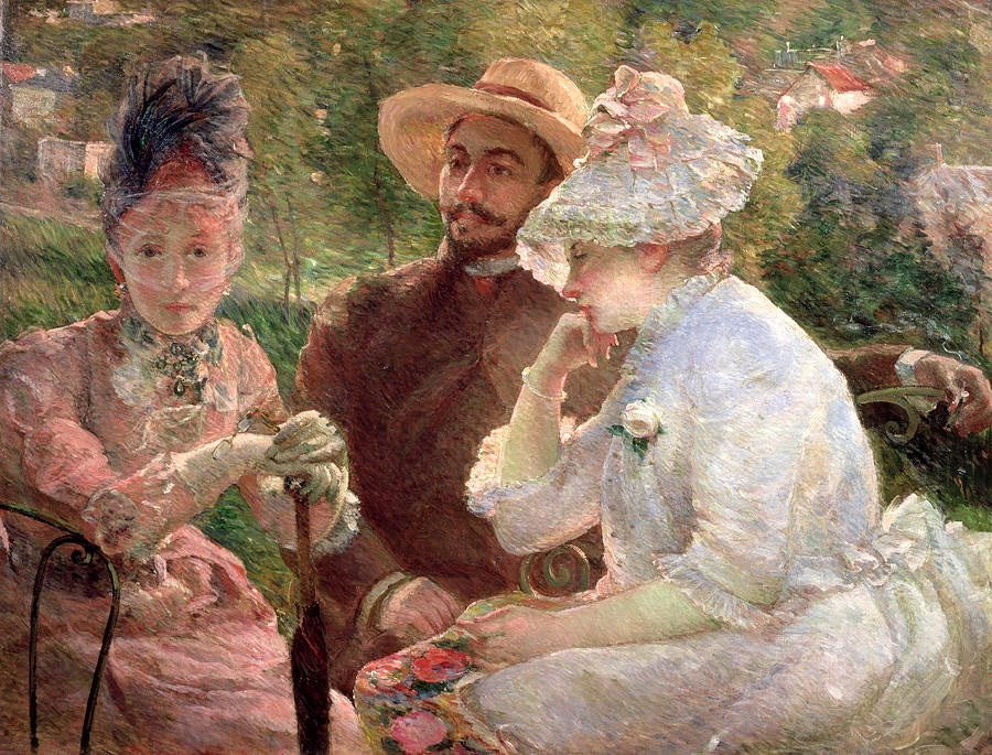 Sèvres Terasında - Marie Bracquemond