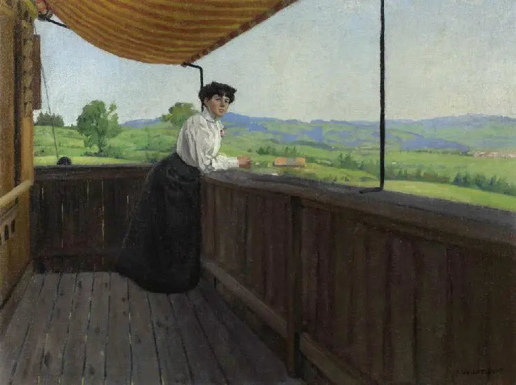 Balkonda - Félix Vallotton