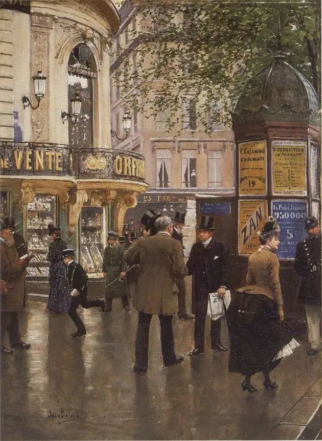 Boulevard'da - Jean Béroud