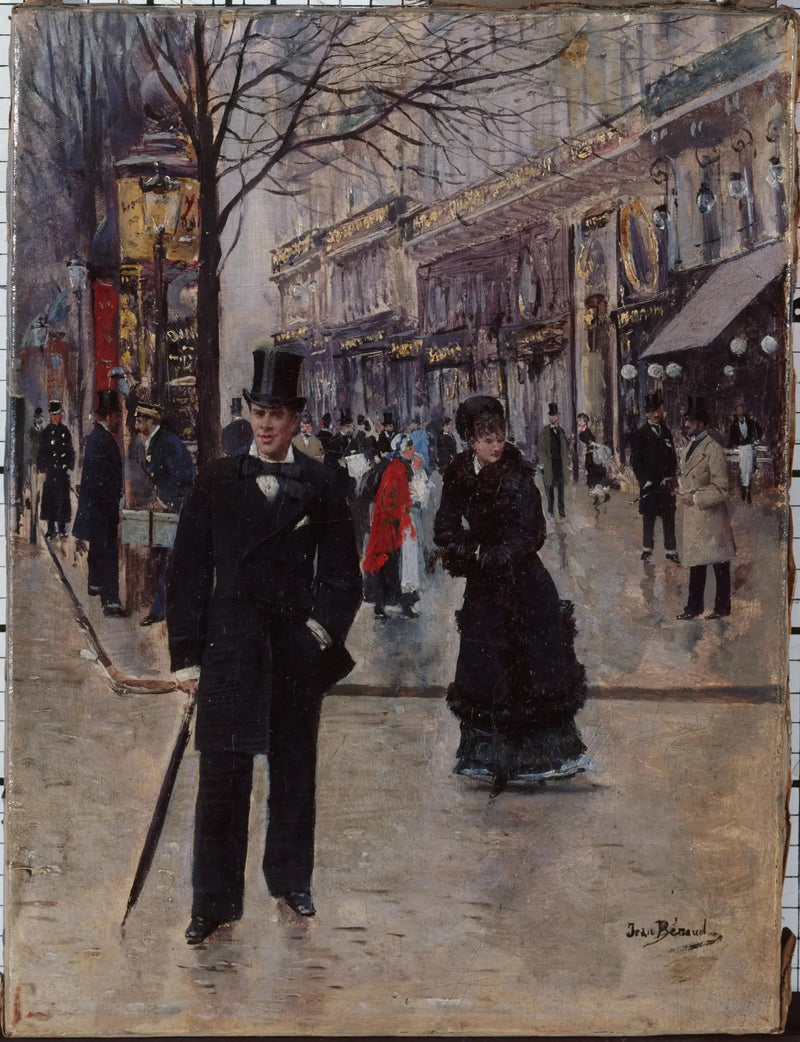 Boulevard'da - Jean Béroud