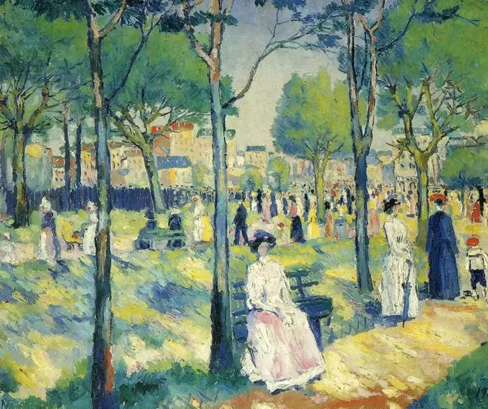 Boulevard'da - Kazimir Malevich