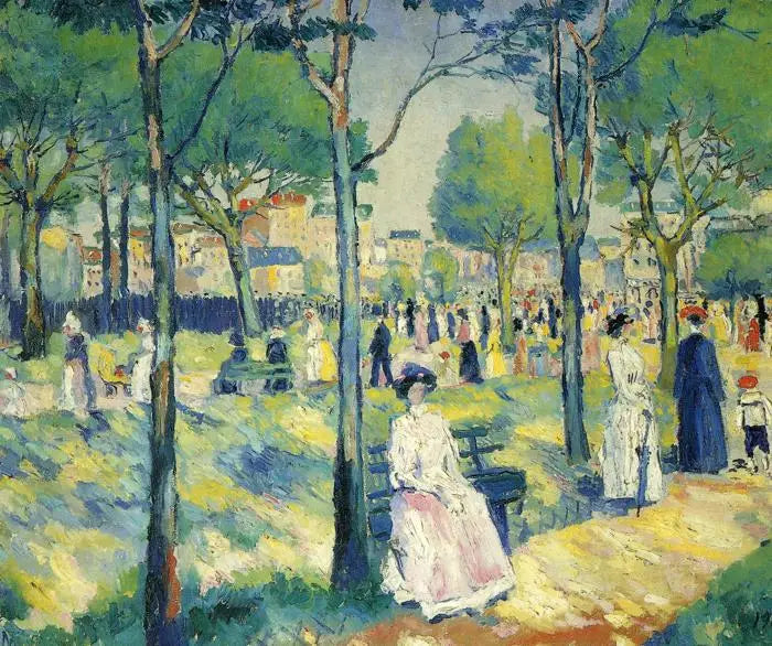 Boulevard'da - Kazimir Malevich