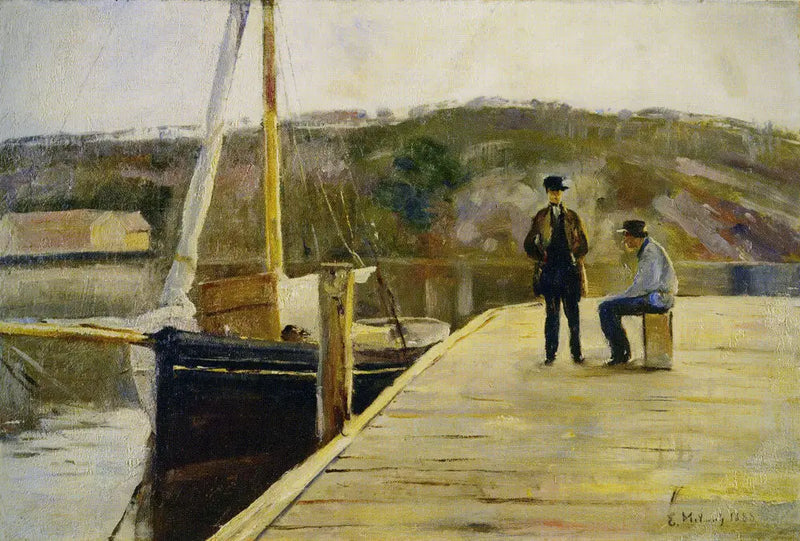 İskelenin Üzerinde - Edvard Munch