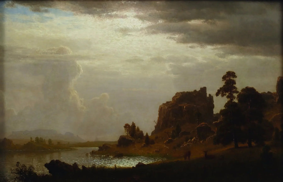 Şeytani Kapı yakınlarındaki Sweetwater - Albert Bierstadt
