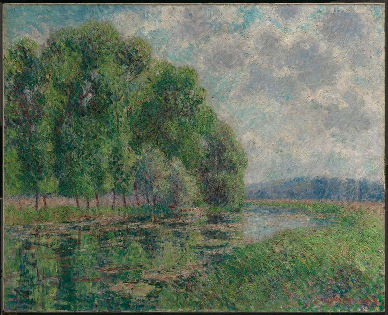 Eure kıyılarında - Gustave Loiseau