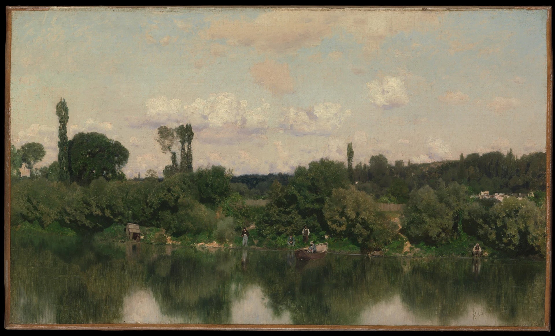 Sur la Seine - Martín Rico y Ortega