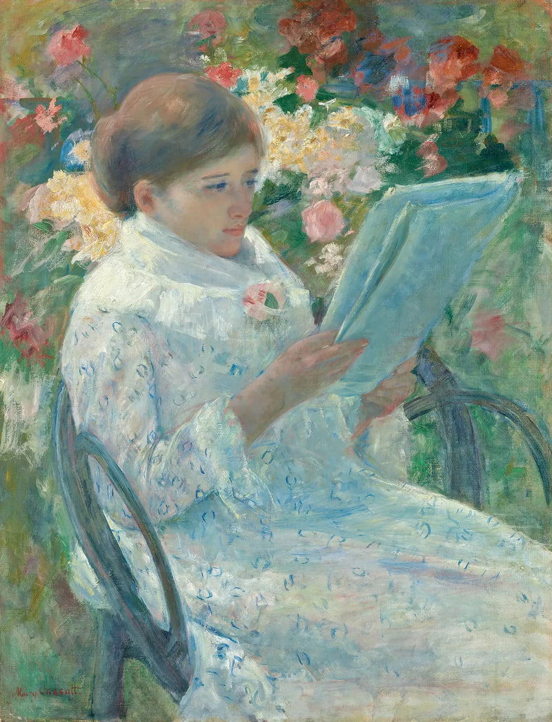 Bir Balkonda - Mary Cassatt