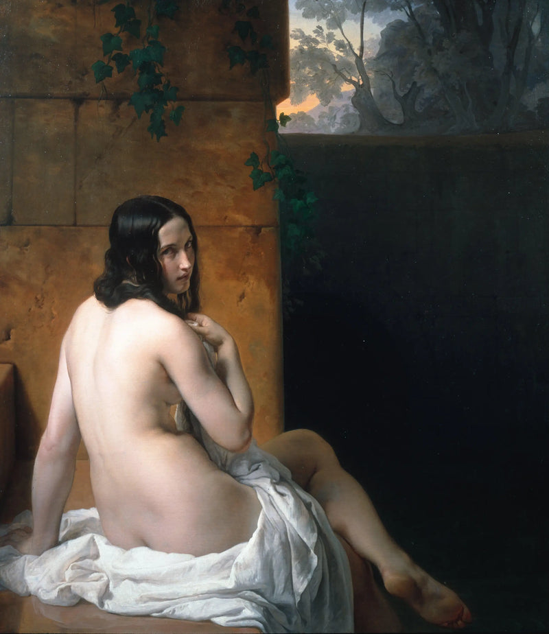 Suzanne Banyasında - Francesco Hayez