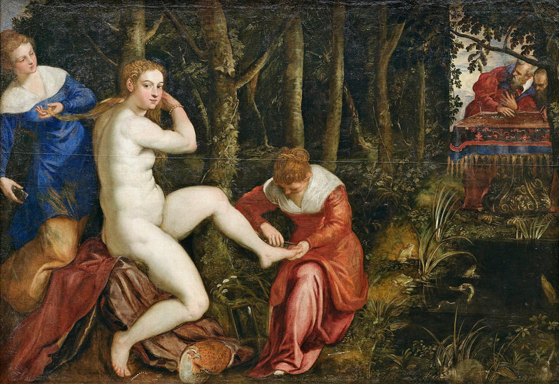 Suzanne Yıkanırken - Jacopo Tintoretto