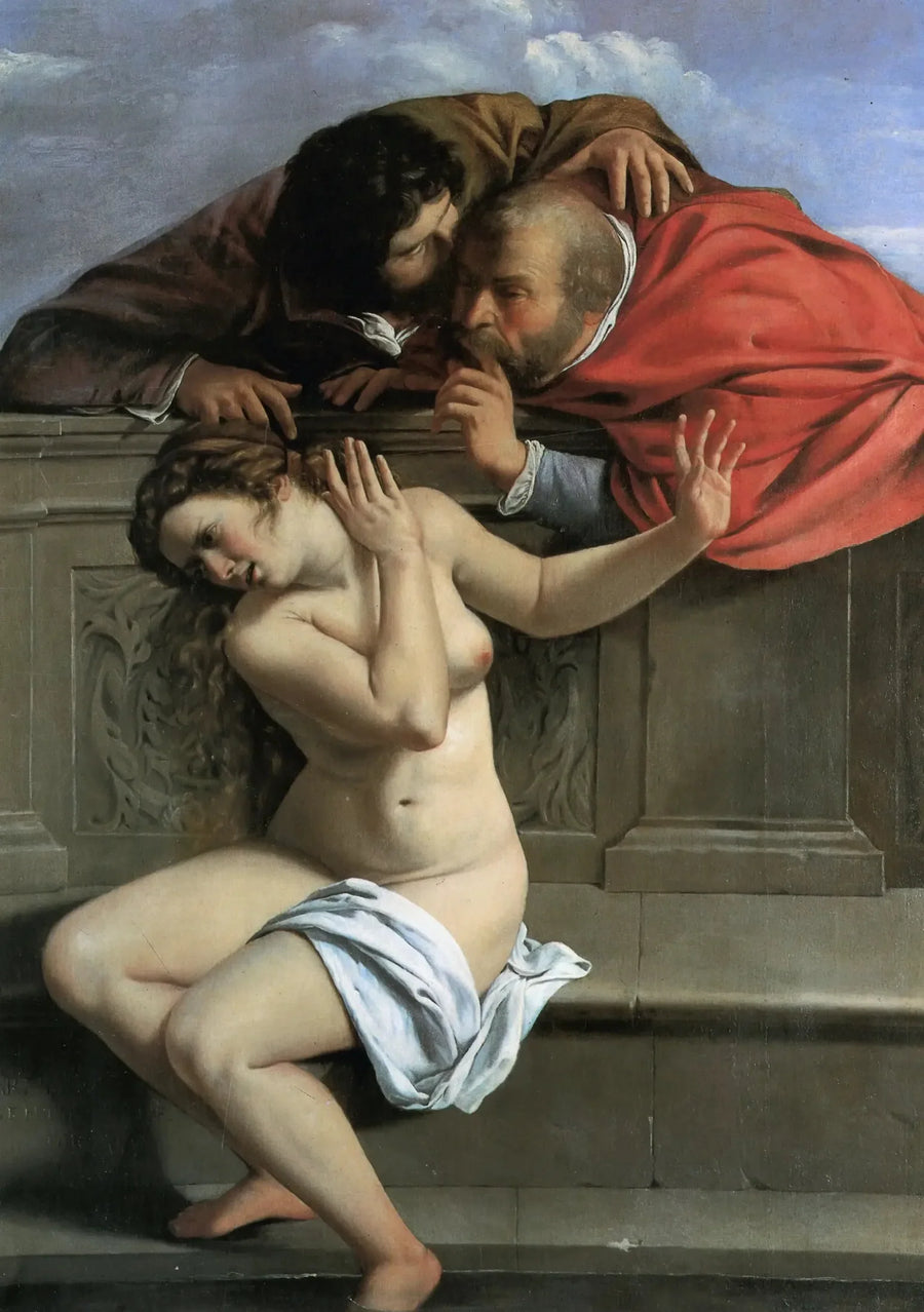 Suzanne ve yaşlılar - Artemisia Gentileschi