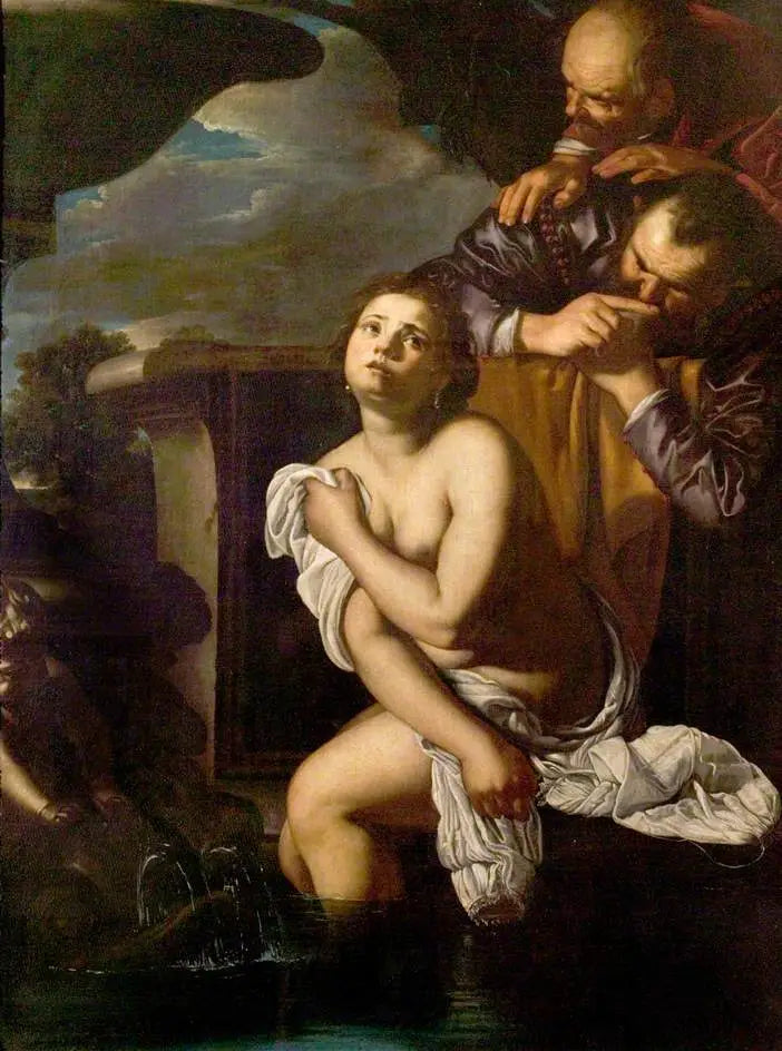 Suzanne ve yaşlılar - Artemisia Gentileschi