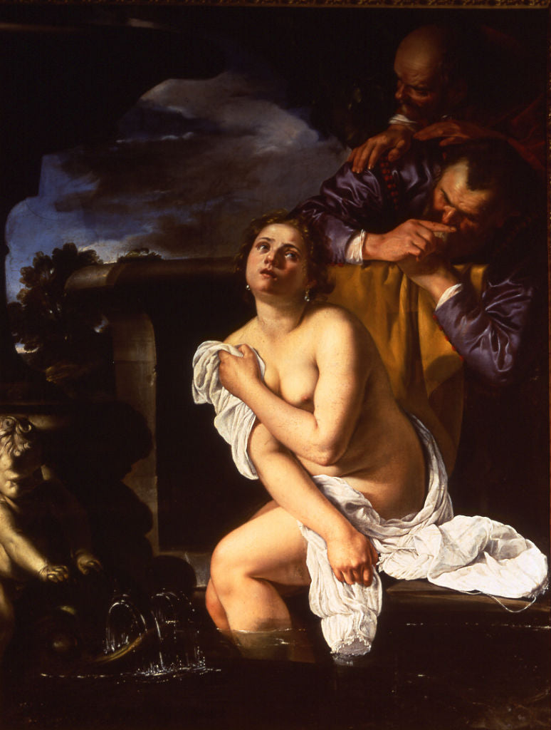 Suzanne et les Vieillards - Artemisia Gentileschi