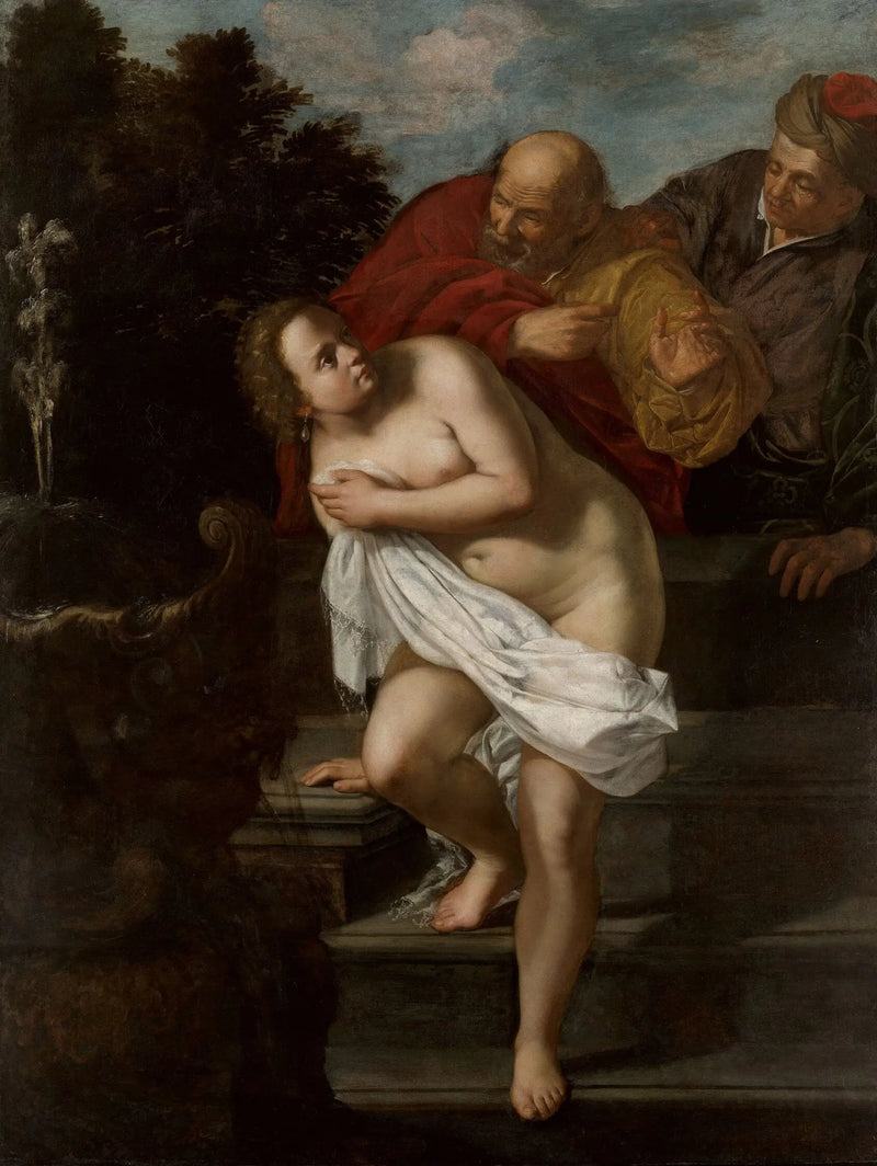 Suzanne ve yaşlılar - Artemisia Gentileschi