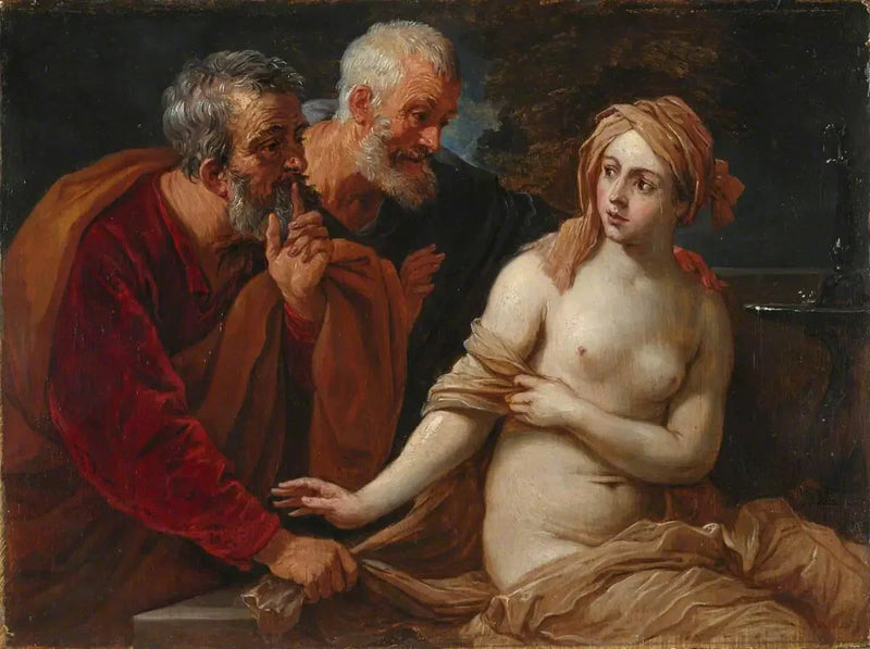 Suzanne ve yaşlılar (Guido Reni'ye göre) - David Teniers genç