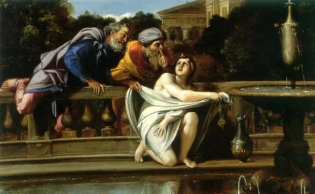 Suzanne ve yaşlılar - Domenichino