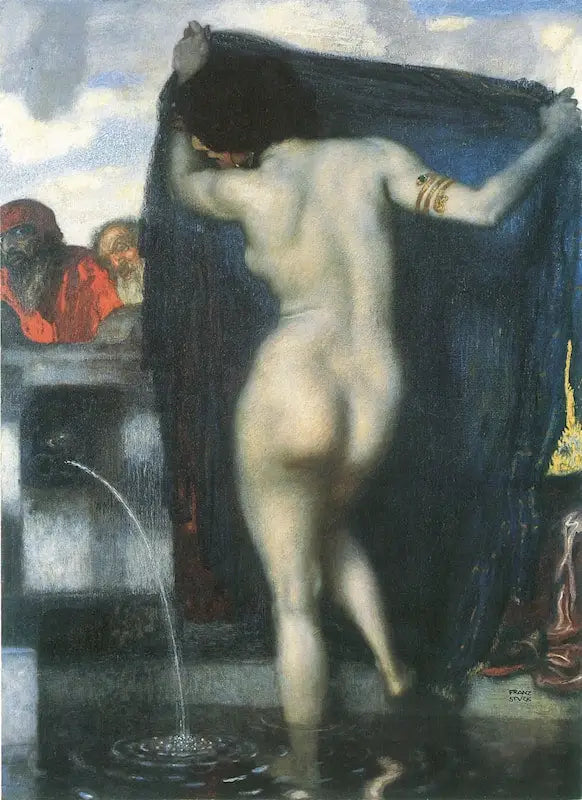 Suzanne ve Yaşlılar - Franz Von Stuck