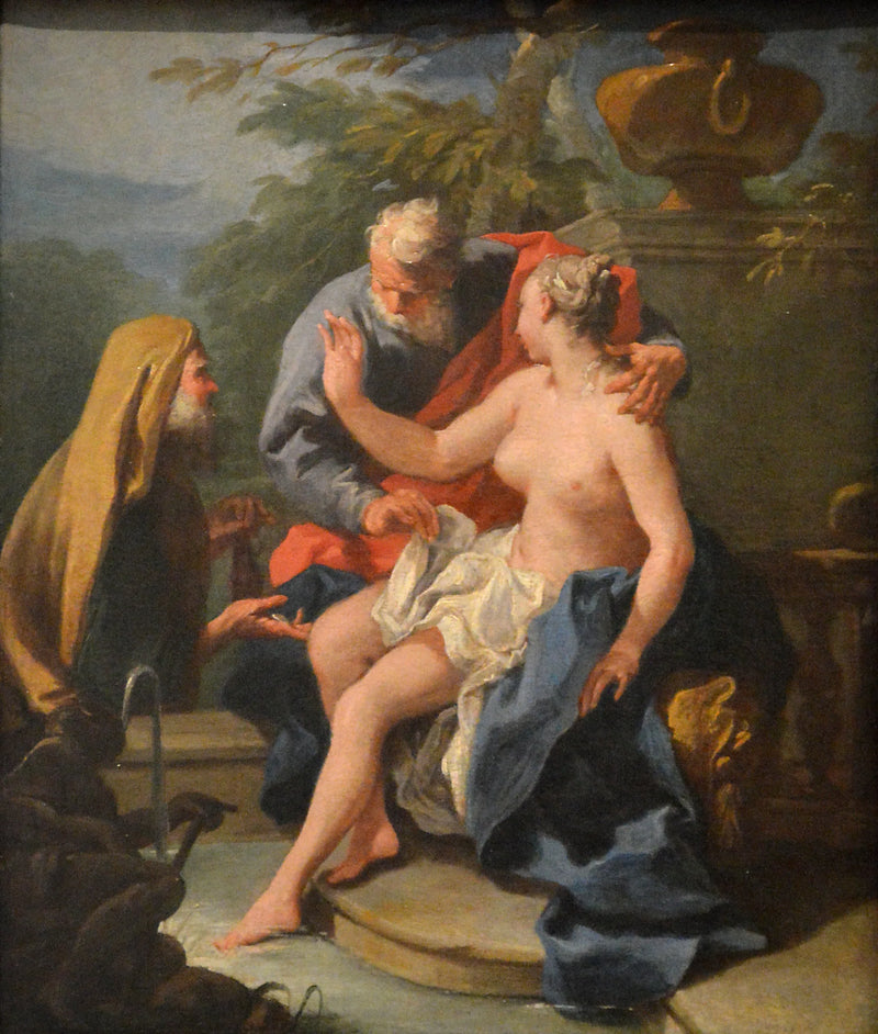 Suzanne ve yaşlılar - Giovanni Battista Pittoni