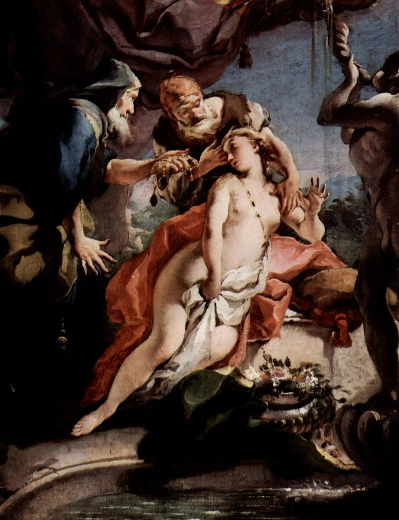 Suzanne ve Yaşlılar - Giovanni Battista Tiepolo