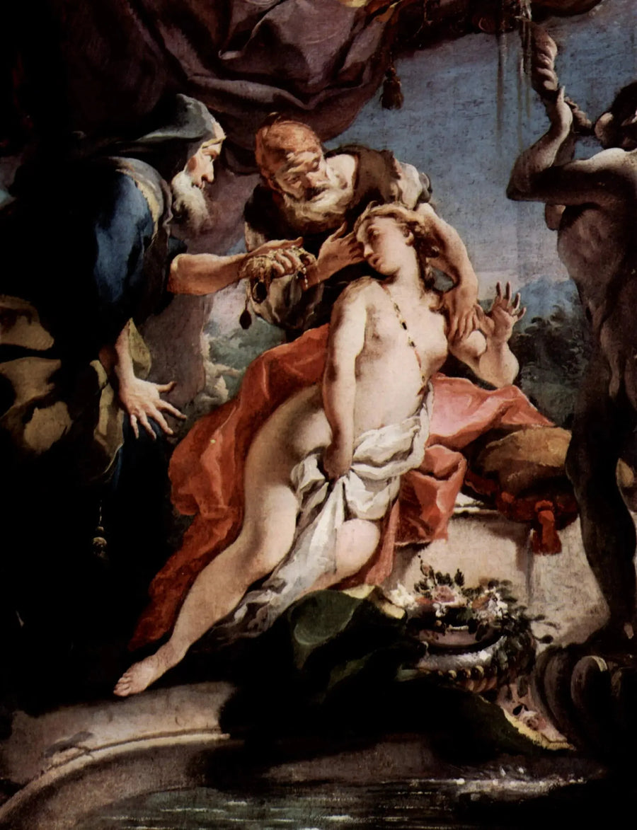 Suzanne ve Yaşlılar - Giovanni Battista Tiepolo