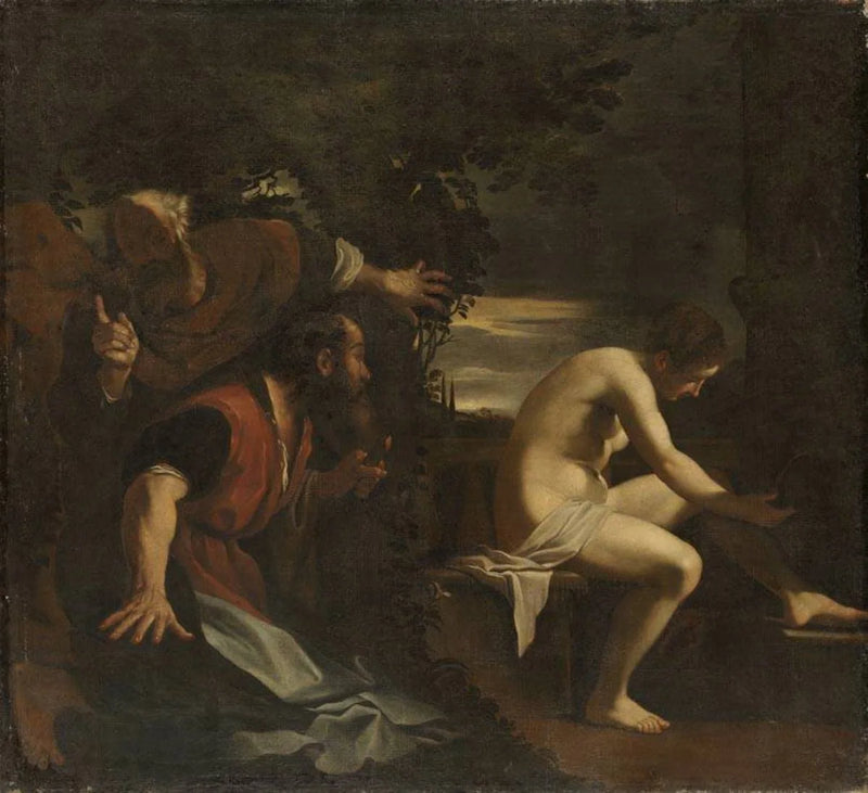 Suzanne ve yaşlılar. - Guercino