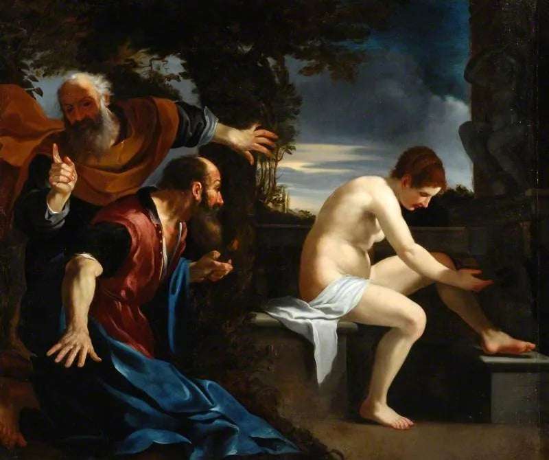 Suzanne ve yaşlılar - Guercino