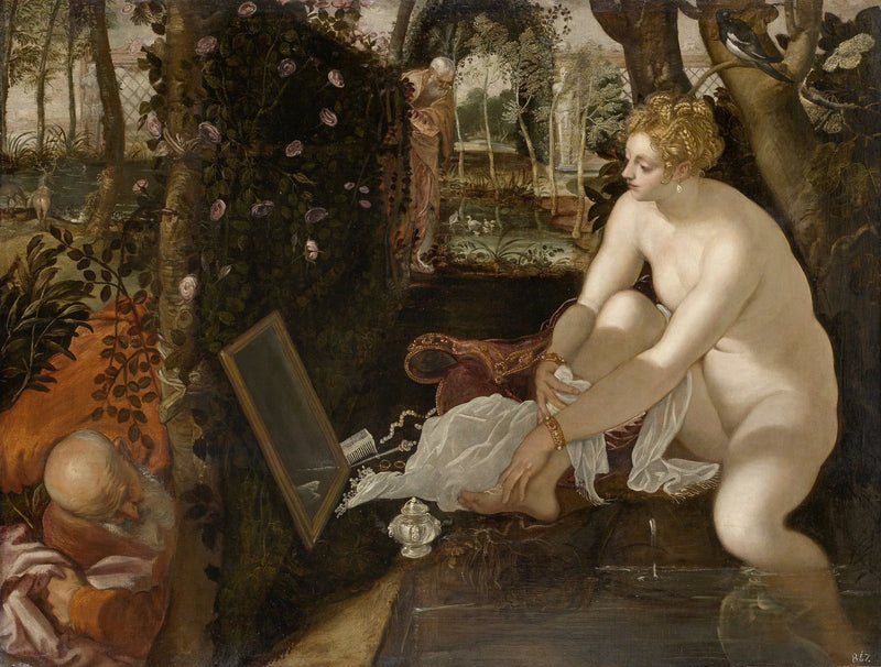 Suzanne ve Yaşlılar - Jacopo Tintoretto