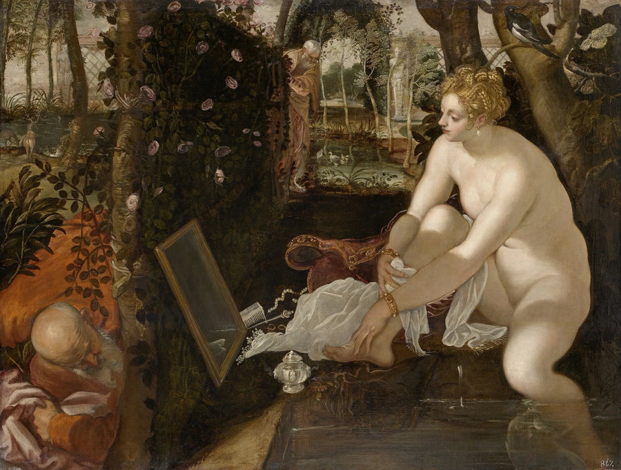 Suzanne ve Yaşlılar - Jacopo Tintoretto