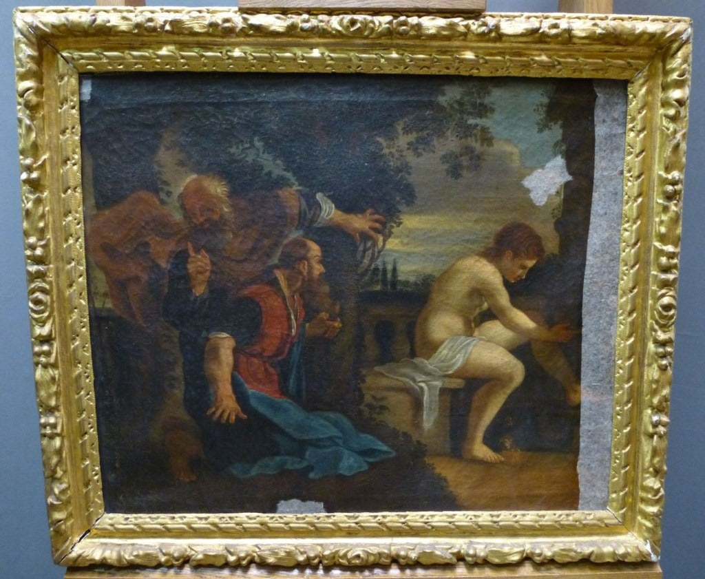 Suzanne et les vieillards - Jean-François Millet