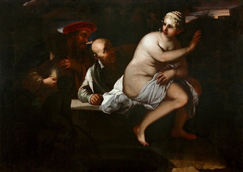 Suzanne ve yaşlılar - Luca Giordano