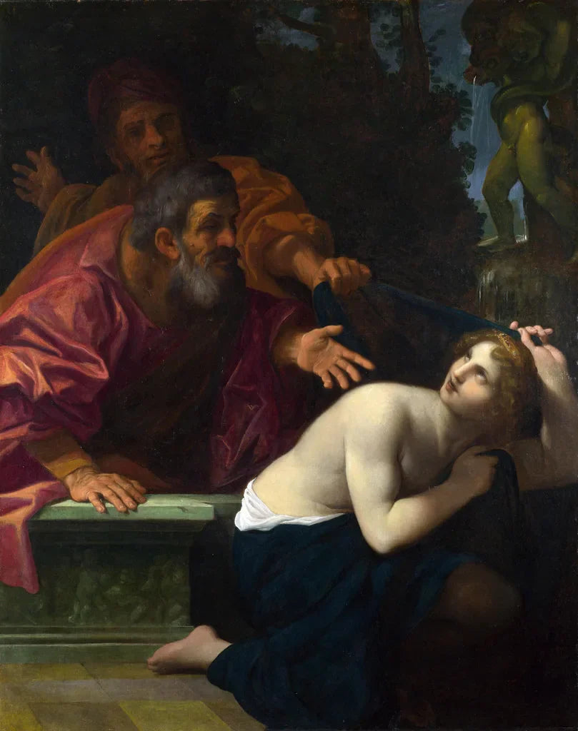 Suzanne ve yaşlılar - Ludovico Carracci