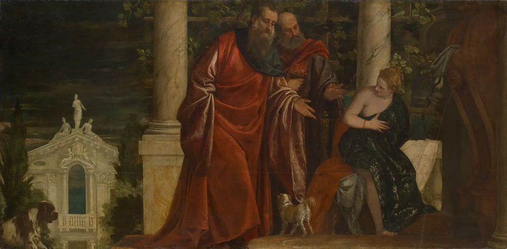Suzanne et les vieillards - Paul Véronèse - Alpha Reproduction