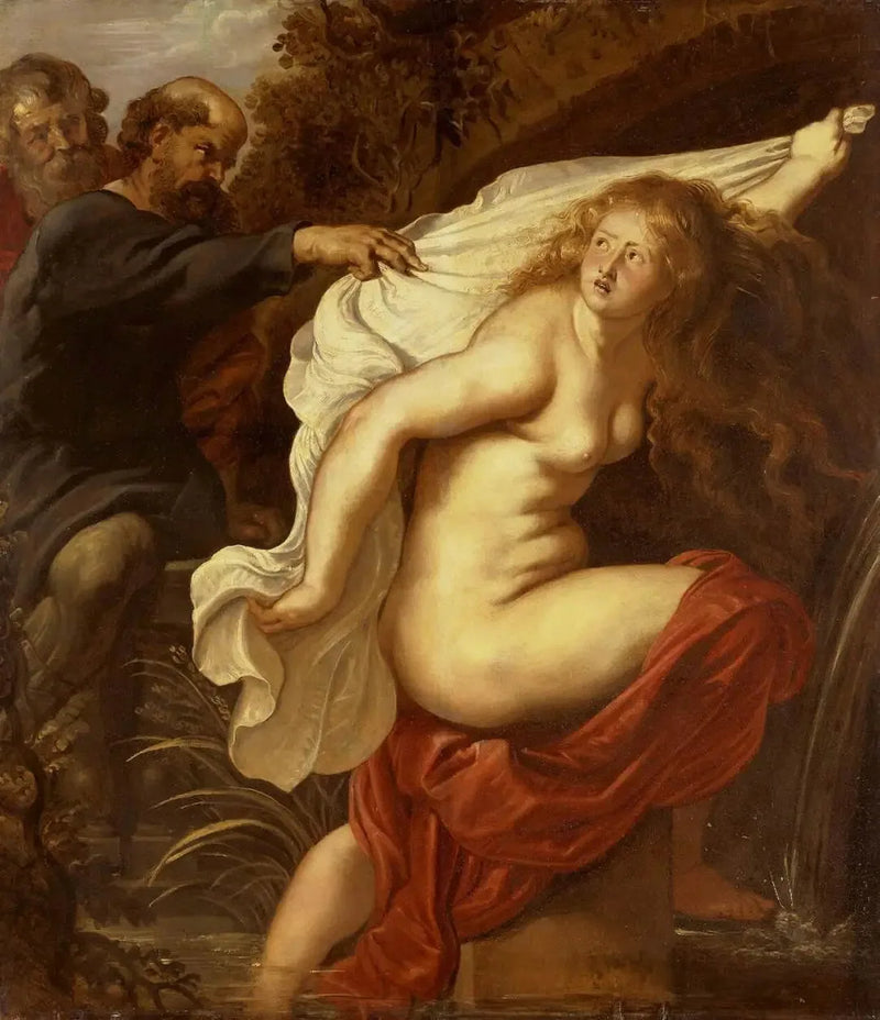 Suzanne ve yaşlılar - Peter Paul Rubens