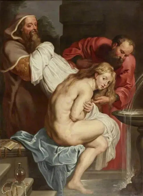 Suzanne ve yaşlılar - Peter Paul Rubens