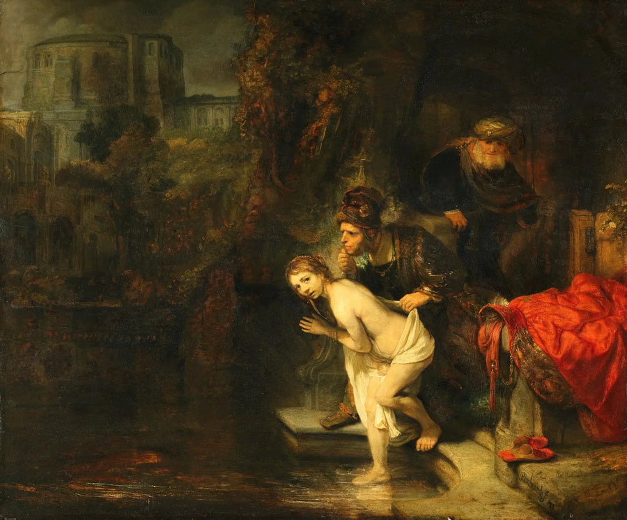 Suzanne ve Yaşlılar - Rembrandt