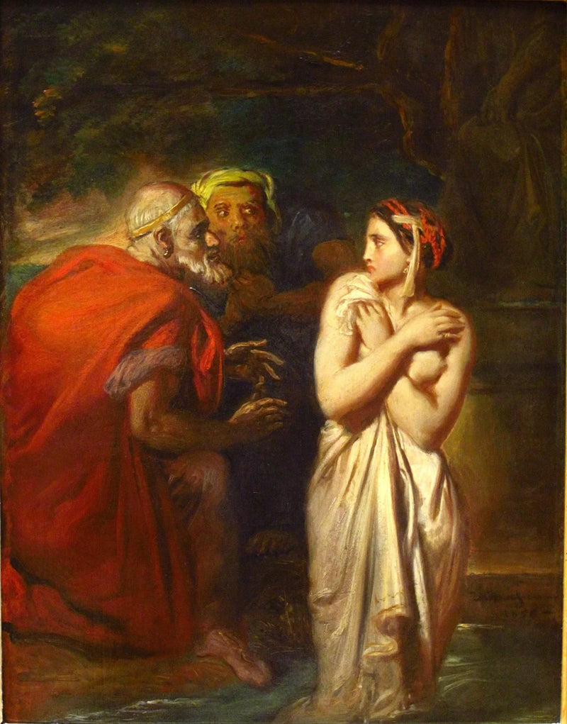 Suzanne ve Yaşlılar - Théodore Chassériau