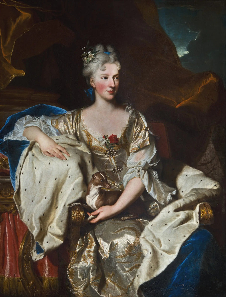 Suzanne-Henriette d'Elbeuf, Mantova Düşesi - Hyacinthe Rigaud