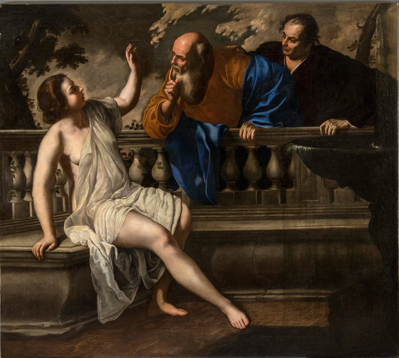 Suzanne ve yaşlılar - Artemisia Gentileschi