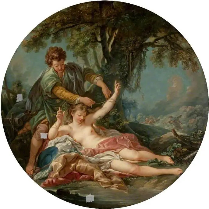Sylvia Amintas tarafından kurtarıldı - François Boucher