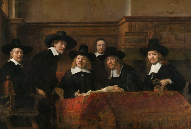 Dokumacılar loncasının temsilcisi - Rembrandt