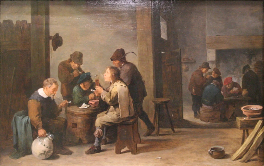 Tabagie (Güverte Eğlenceleri) - David Teniers le Jeune
