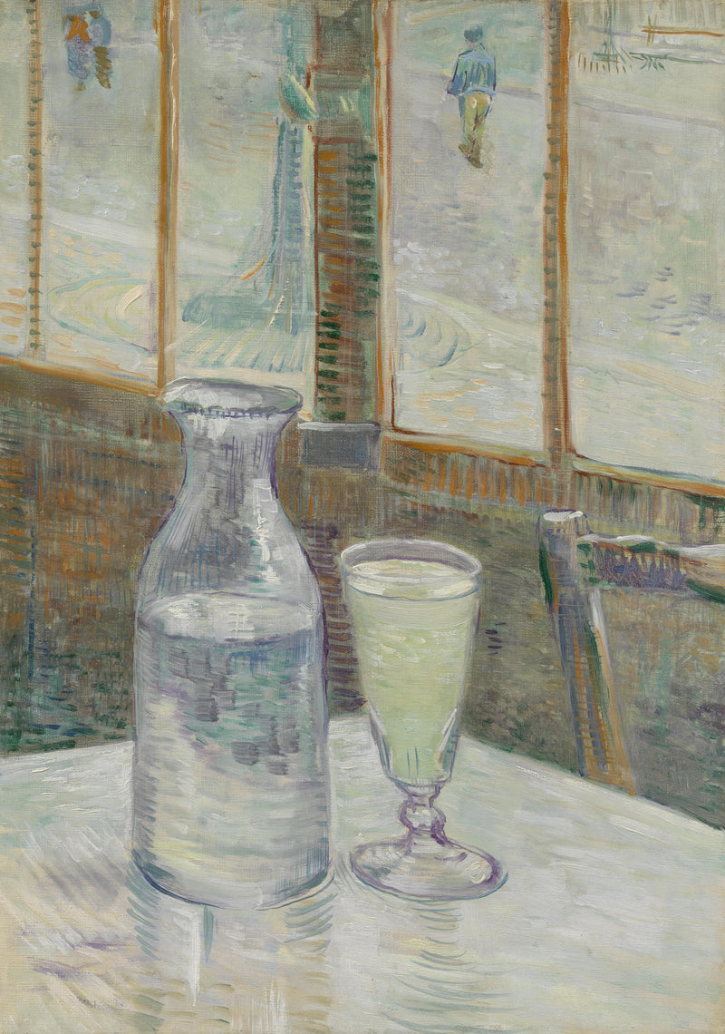 Absinthe ile kahve masası - Vincent van Gogh