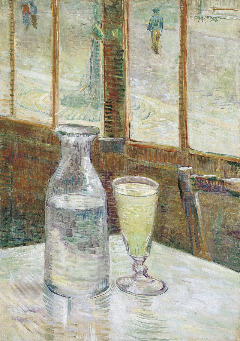 Absinthe ile kahve masası - Vincent van Gogh