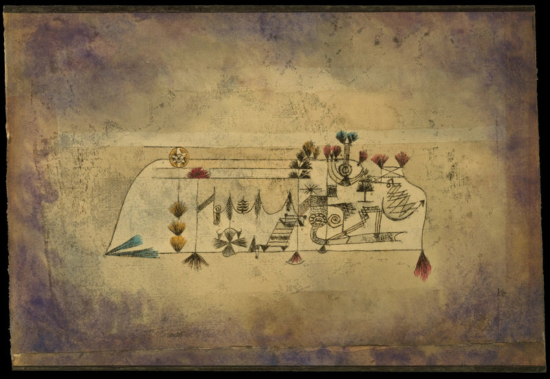 Toussaint'ın Ruhları Tablosu - Paul Klee