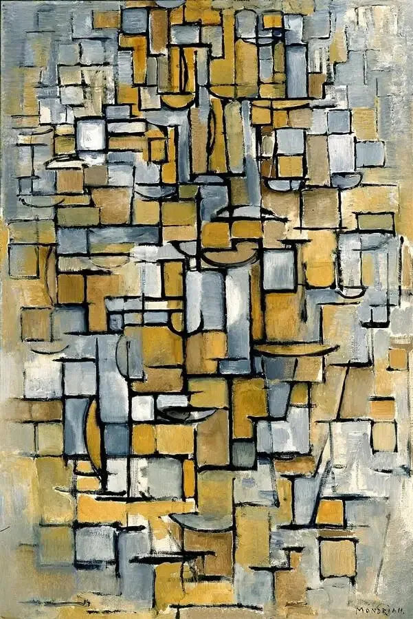 Tablo No:1 - Piet Mondrian