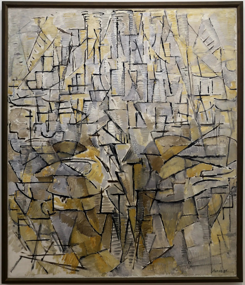 tablo no 4 - Piet Mondrian
